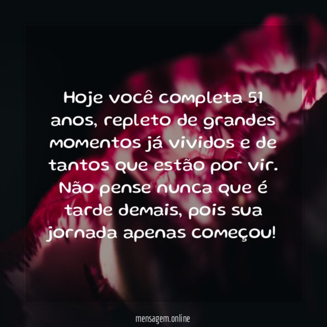 Não é tarde demais