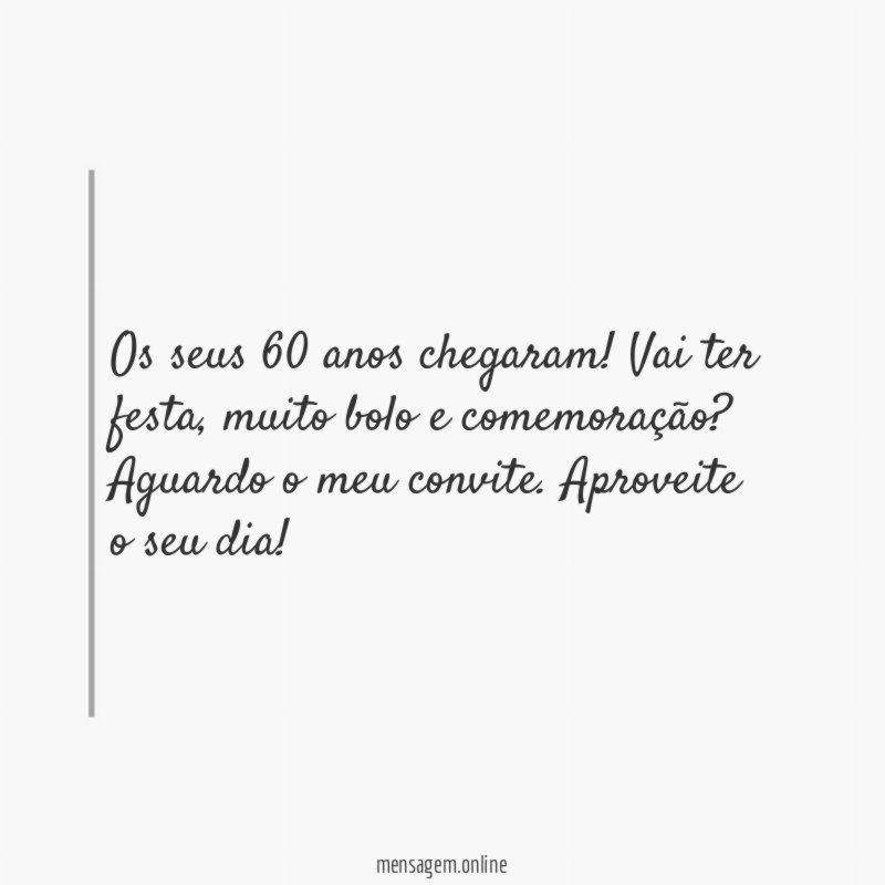 Vai ter festa? Eu quero ir!
