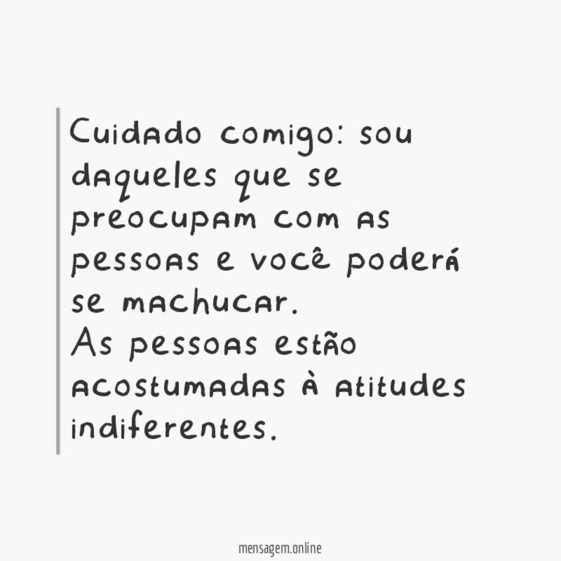 Cuidado comigo