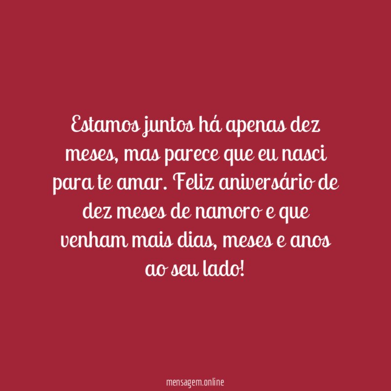 Que venham anos!