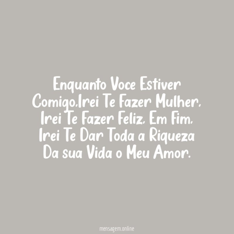 Enquanto Voce Estiver Comigo