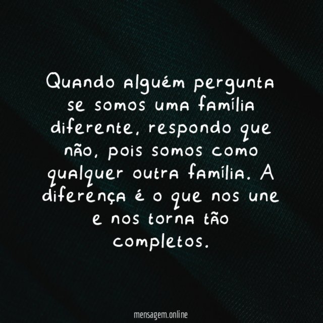 Como toda família