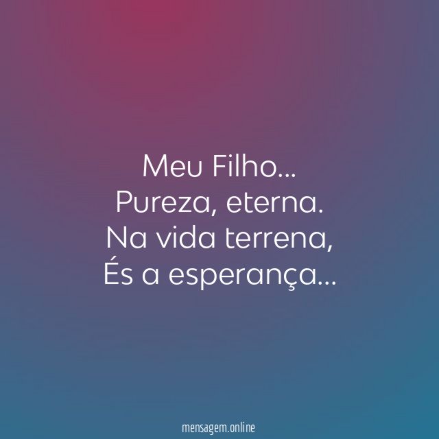 Meu Filho…