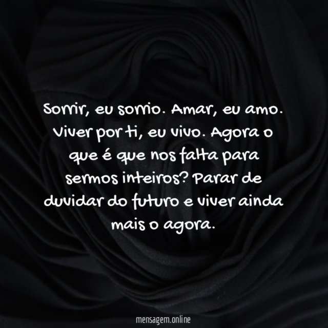 Amar? Eu amo você!
