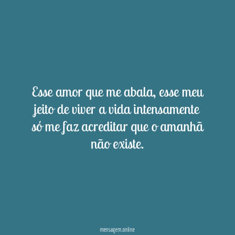 Esse amor que me abala