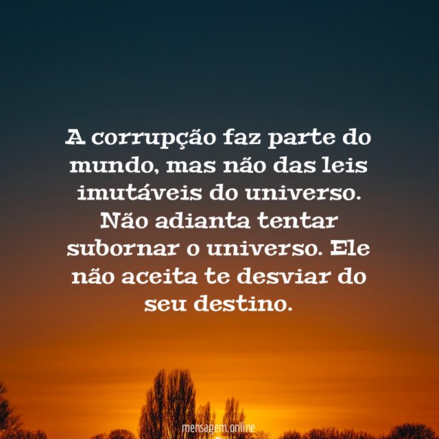 Sem suborno