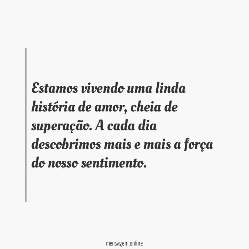 Vivendo uma história de amor