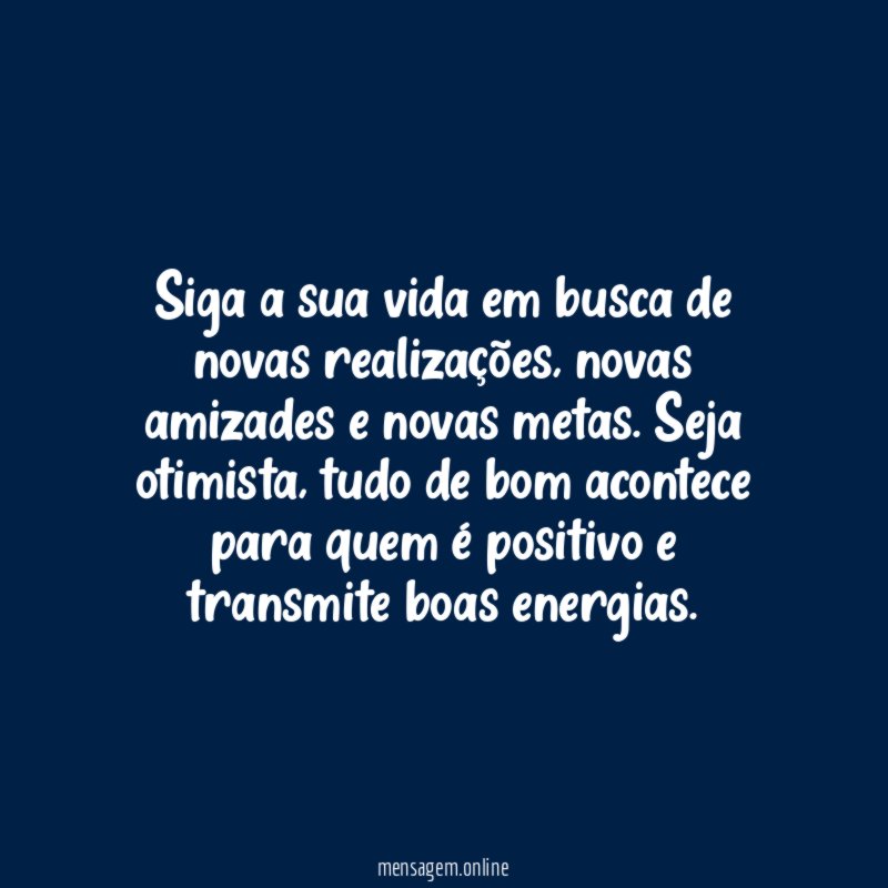 Boas energias