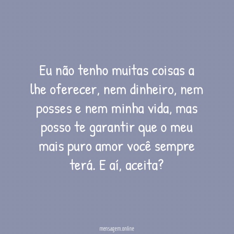 O amor mais puro