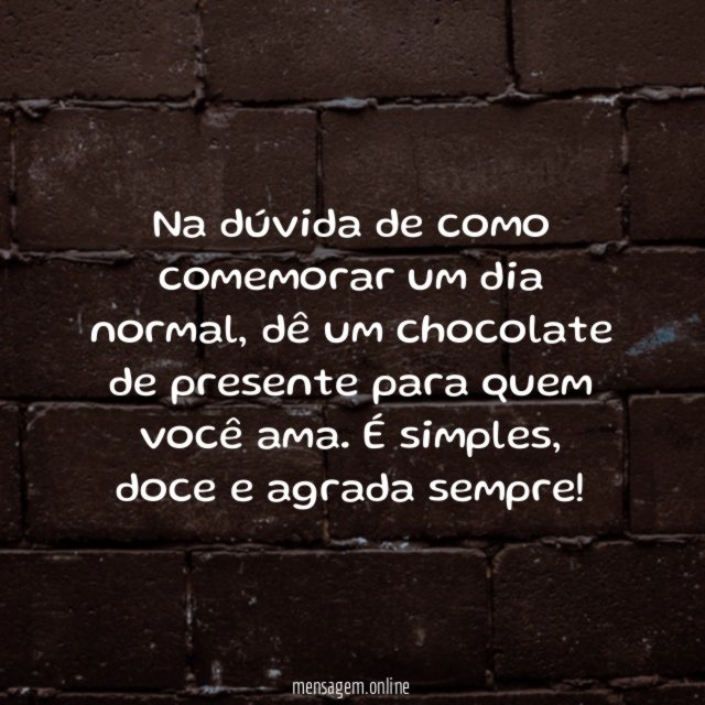 Chocolate