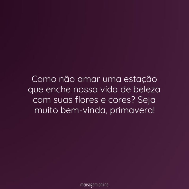 Flores pra você