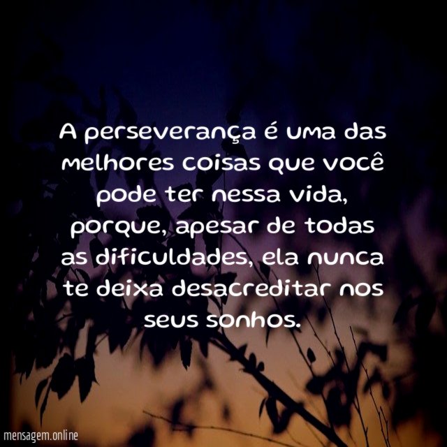 Perseverança