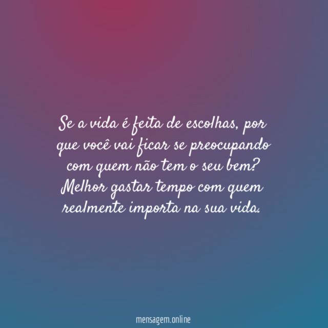 Escolhas