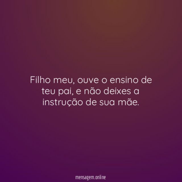Filho meu