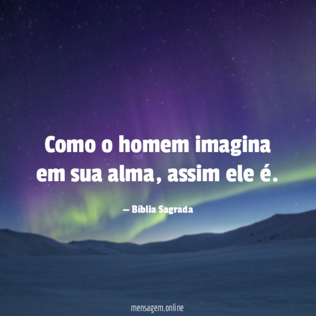 Como o homem imagina em sua alma