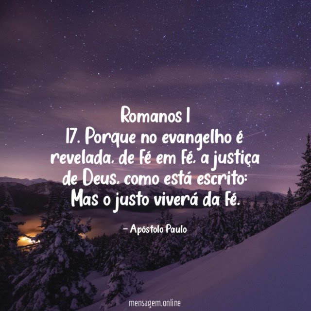 Romanos 1 17
