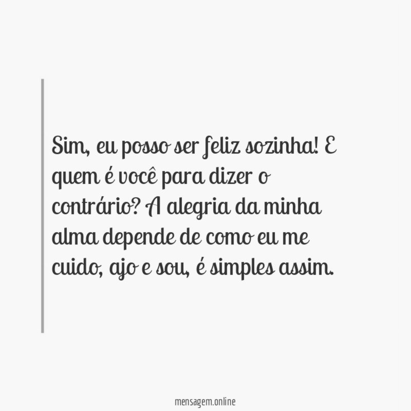 A alegria da minha alma