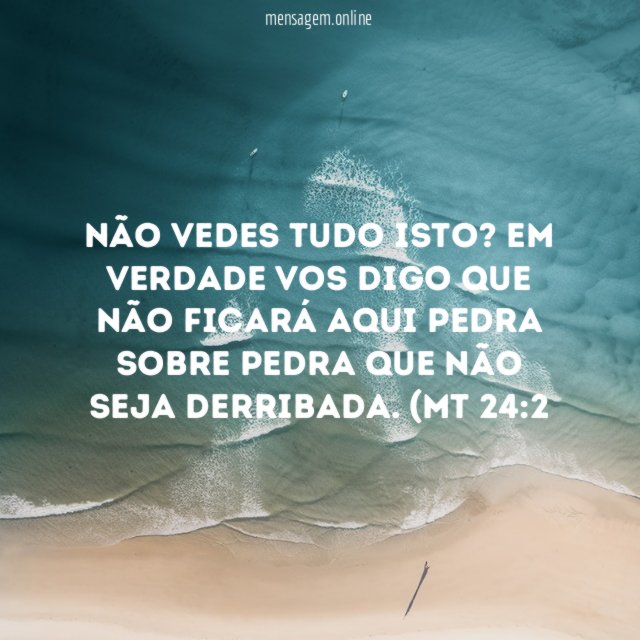 Não vedes tudo isto