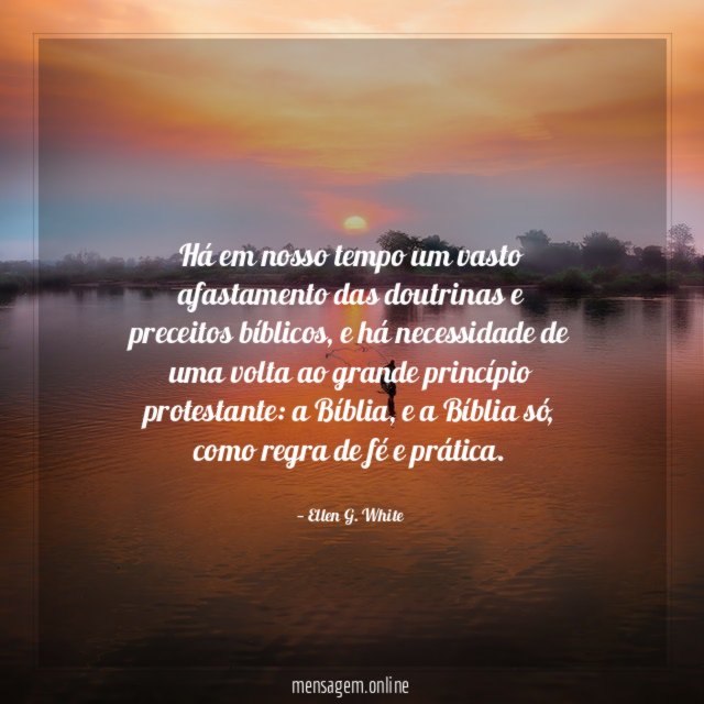 Há em nosso tempo um vasto afastamento das