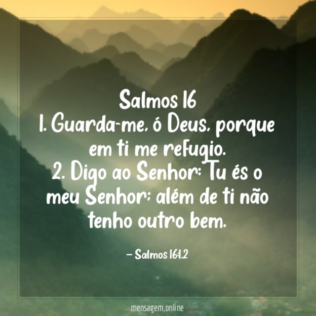 Salmos 16 1