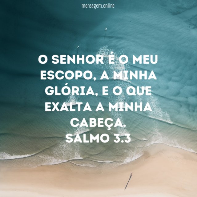 O Senhor é o meu escopo