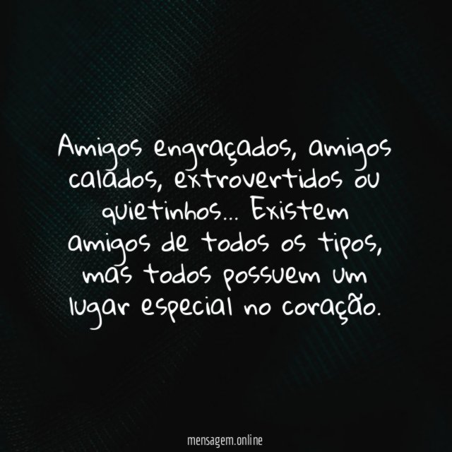 Tipos de amigos