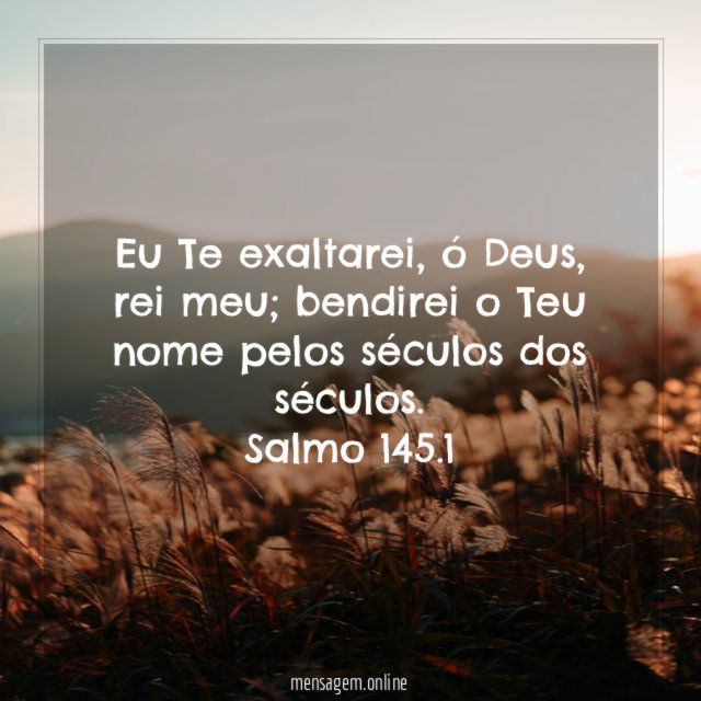 Eu Te exaltarei
