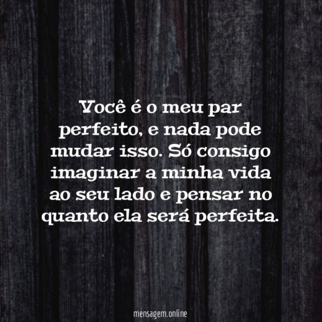 Meu par perfeito