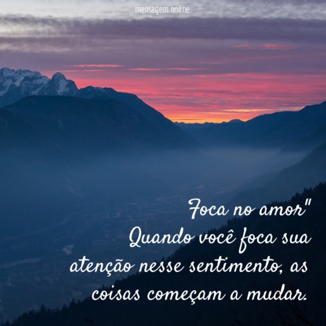Mantenha o foco