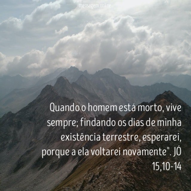 Quando o homem está morto