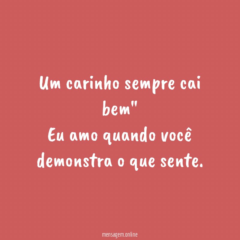Sensação boa