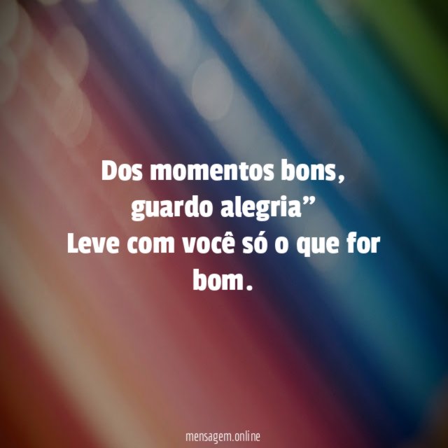 Boas lembranças