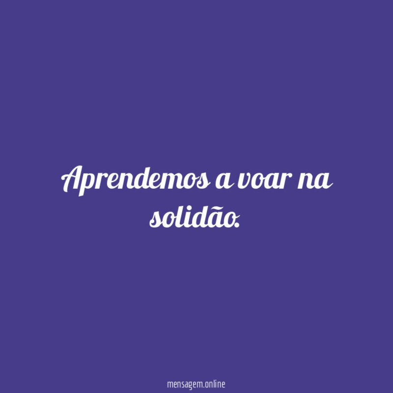 Solidão