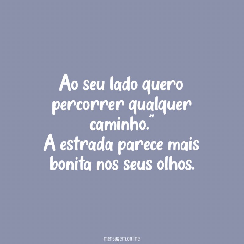 Amo sua companhia