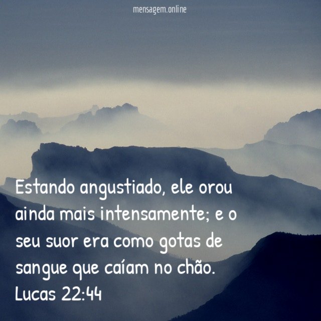 Estando angustiado