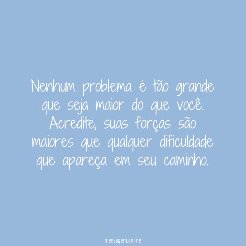 Tamanho do problema