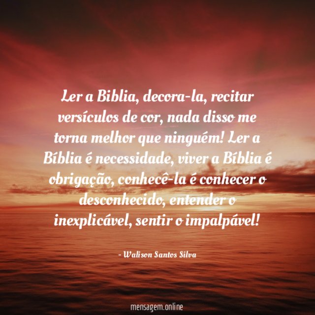 Ler a Biblia