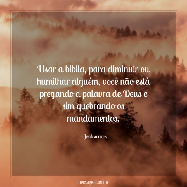 Usar a bíblia