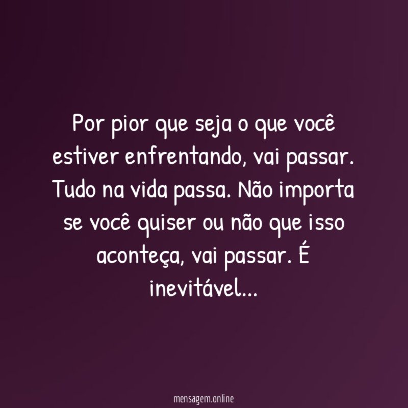 Tudo passa