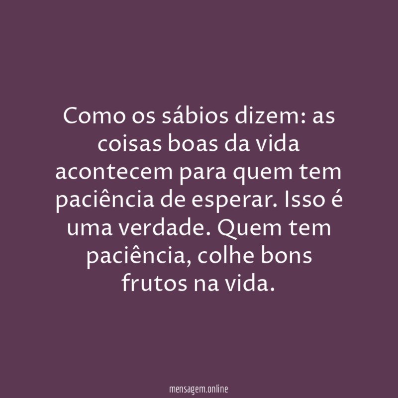 Coisas boas