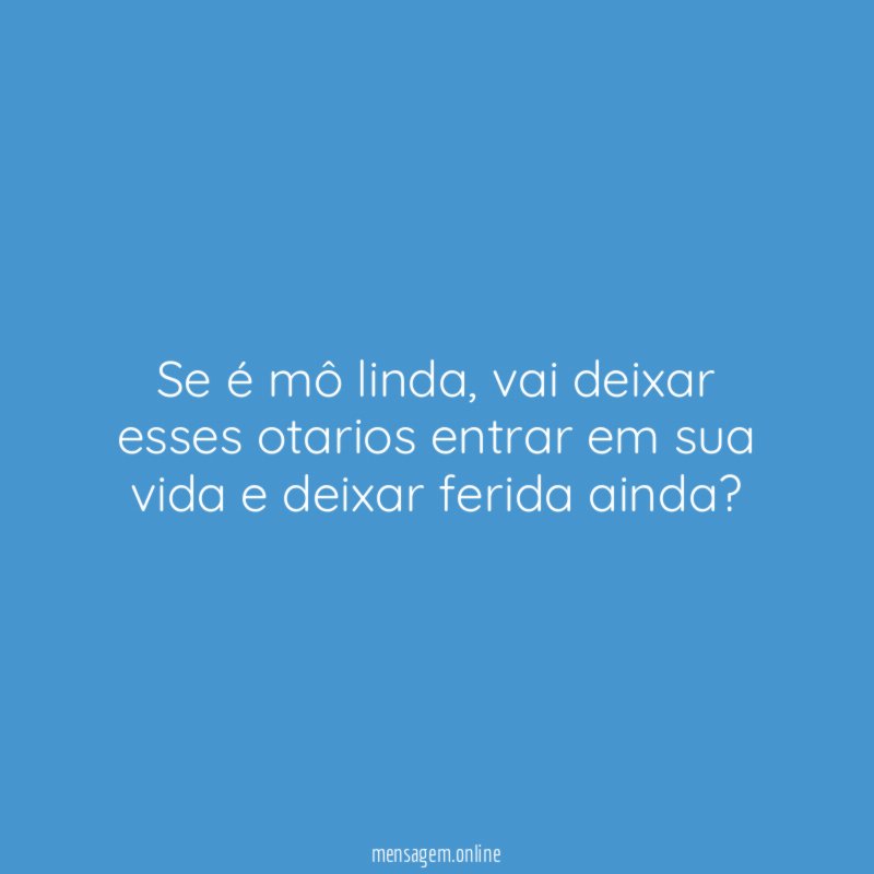 Se é mô linda