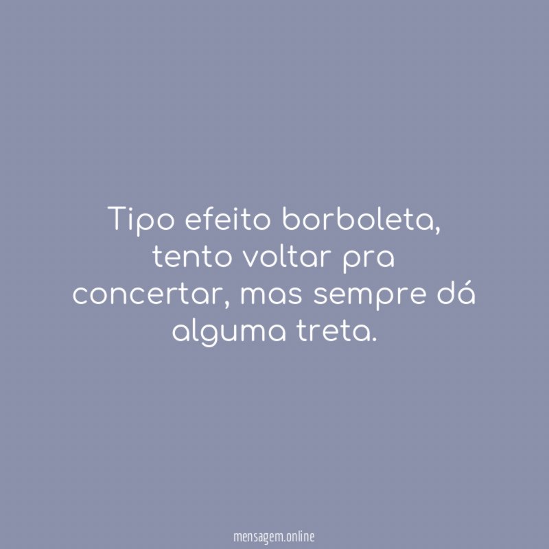 Tipo efeito borboleta