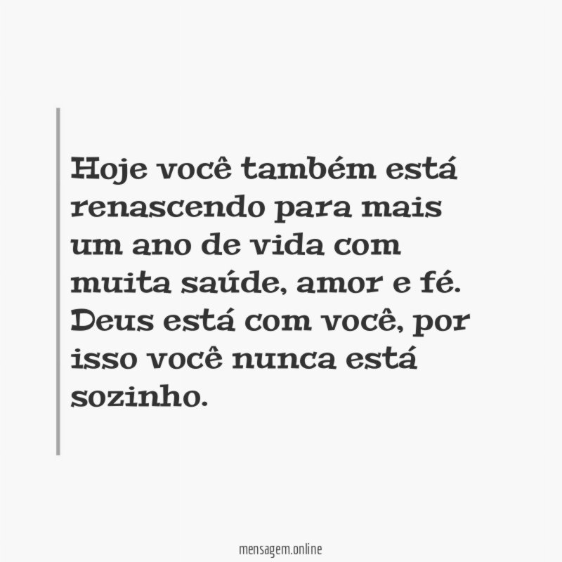 Seu renascimento em Deus