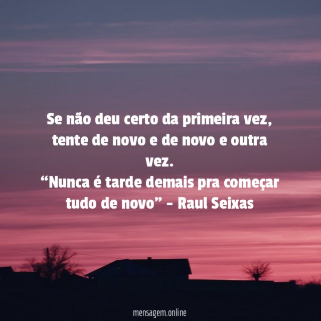 A sua hora vai chegar