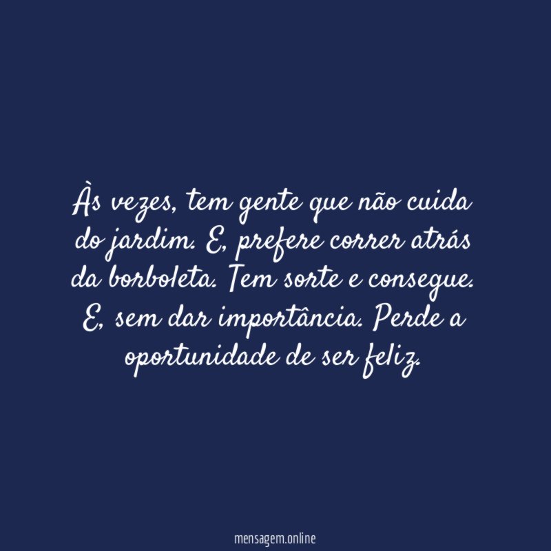 Às vezes