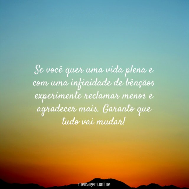Reclame menos