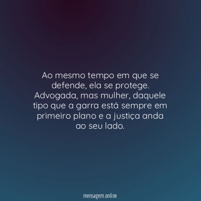 A justiça anda ao seu lado
