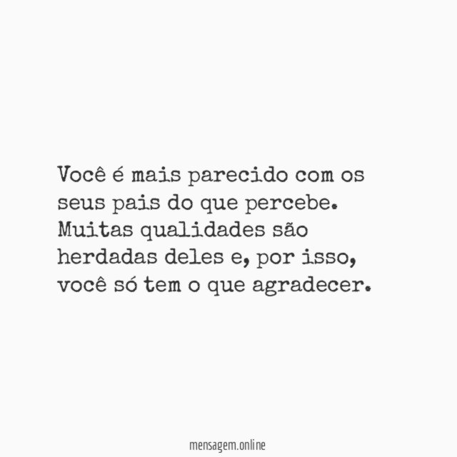 Semelhanças