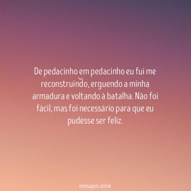 De pedacinho em pedacinho