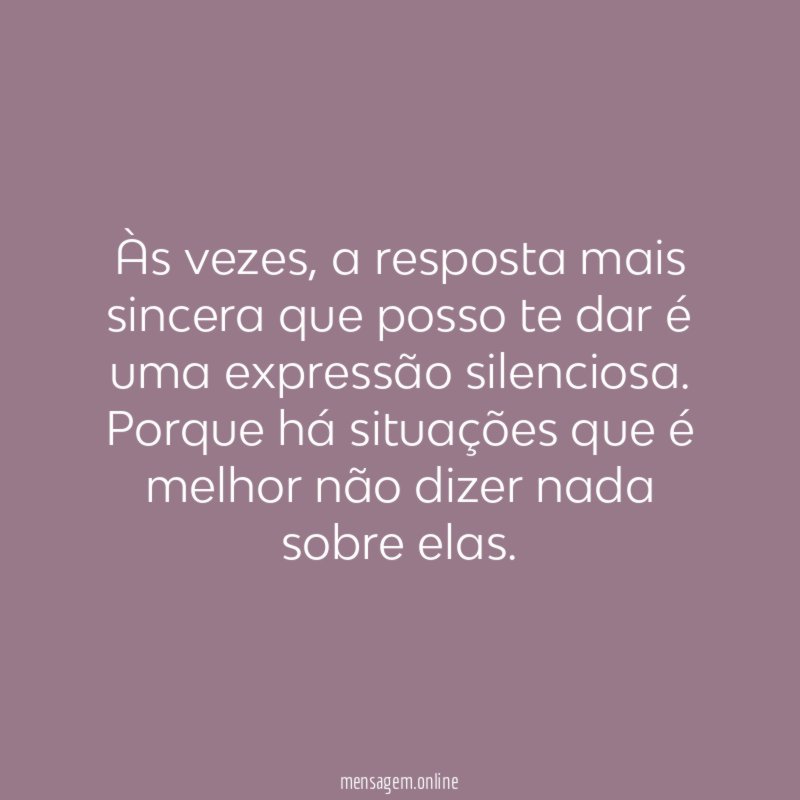 Sinceridade